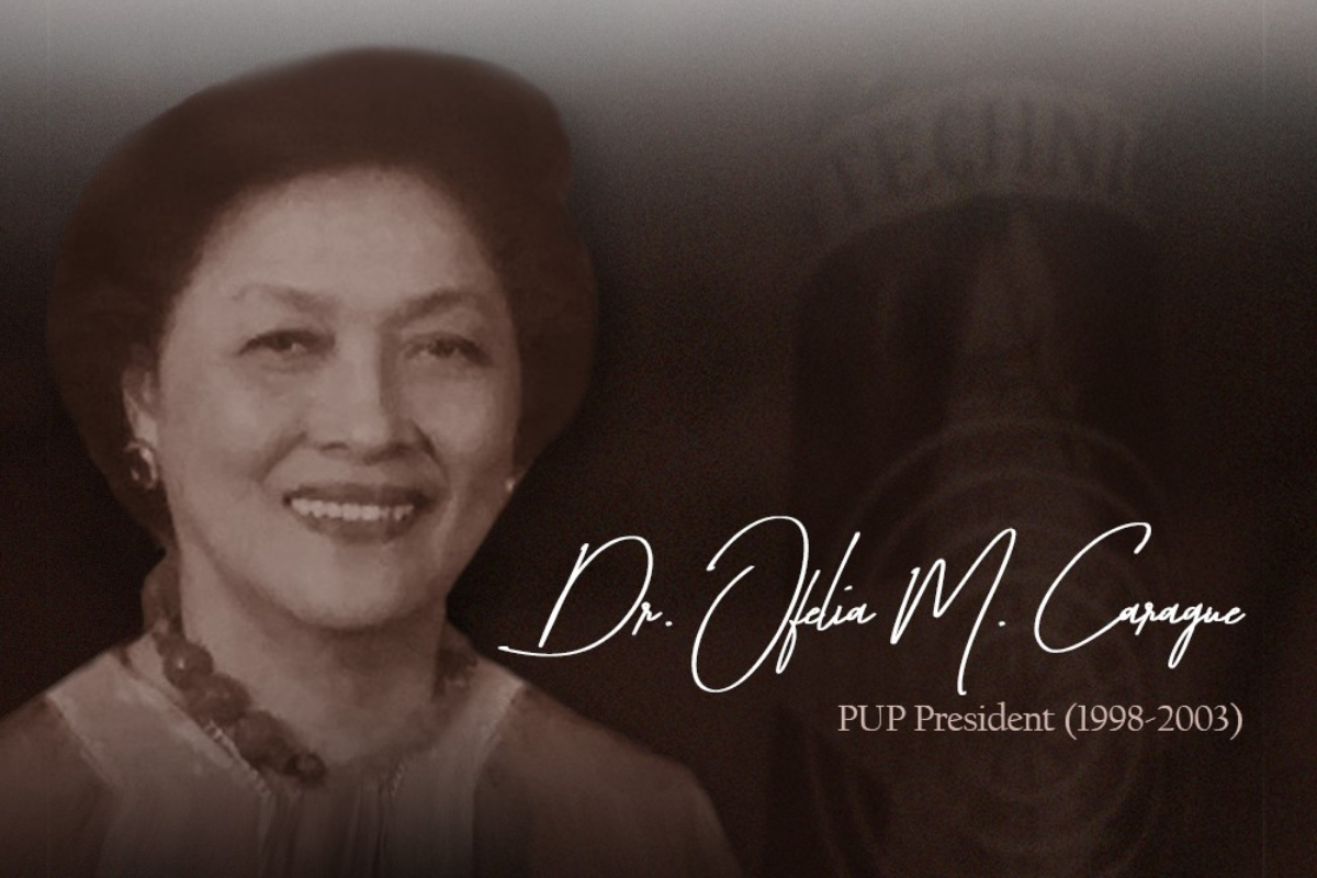 Dr. Ofelia M. Carague, former PUP president from 1998 to 2003.